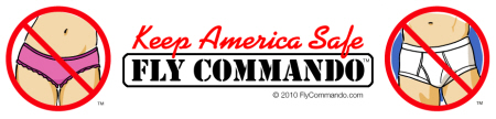 Underwear bomber shirt - Protect America by flying commando!